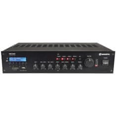 Adastra RM240D, 100V mixážny 4-zónový zosilňovač, FM/DAB, BT, USB/SD