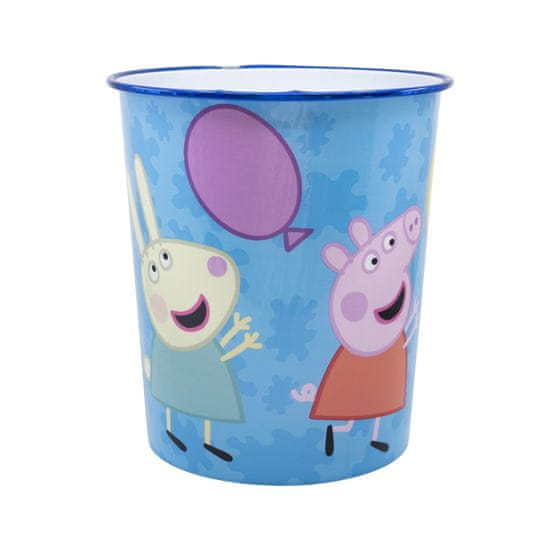 Stor Plastový smetný kôš Peppa Pig, 07135