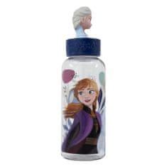 Stor Plastová 3D fľaša s figúrkou Disney Frozen, 560ml, 74854