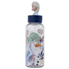 Stor Plastová 3D fľaša s figúrkou Disney Frozen, 560ml, 74854