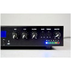 Adastra UX120, 100V mixážny zosilňovač, 120W, BT/MP3/DAB/FM