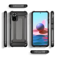 HURTEL HYBRID ARMOR OBRNENÝ HYBRIDNÝ KRYT PRE XIAOMI REDMI NOTE 10 / REDMI NOTE 10S ZLATÝ