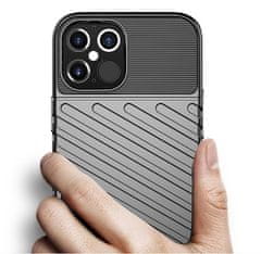 HURTEL THUNDER CASE, FLEXIBILNÉ PANCIEROVÉ PUZDRO, KRYT NA IPHONE 12 PRO / IPHONE 12, ZELENÝ