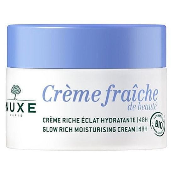 Nuxe Rozjasňujúci a hydratačný pleťový krém Creme Fraîche de Beauté (Glow Rich Moisturising Cream) 50 ml