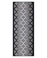 Berfin Dywany AKCIA: 200x100 cm s obšitím Protišmykový behúň na mieru Zel 1017 Silver (Grey) šíre 100 cm