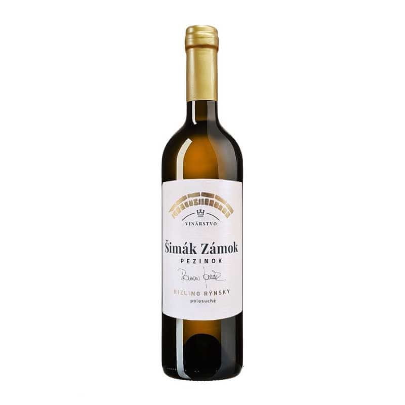 Zámocké vinárstvo Víno Rizling rýnsky, polosuché 0,75 l