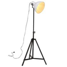 Vidaxl Podlahová lampa 25 W biela 61x61x90/150 cm E27