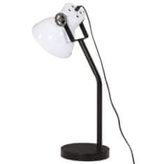 Vidaxl Stolová lampa 25 W biela 17x17x60 cm E27