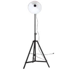 Vidaxl Podlahová lampa 25 W šmuhovaná červená 61x61x90/150 cm E27