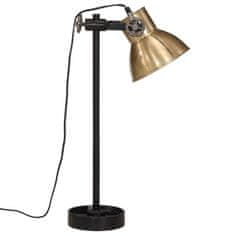 Vidaxl Stolová lampa 25 W starožitná mosadzná 15x15x55 cm E27