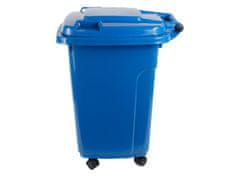 Max Popolnice D50WBL 50L modrá plastová s kolieskami