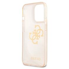 Guess Guess Glitter 4G Big Logo – puzdro na iPhone 13 Pro Max (zlaté) 