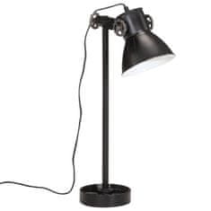 Petromila vidaXL Stolová lampa 25 W čierna 15x15x55 cm E27