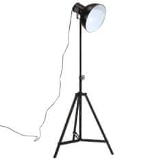 Petromila vidaXL Podlahová lampa 25 W čierna 61x61x90/150 cm E27