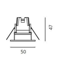 Artemide Artemide Zeno Up 2 - 13d 3000K - biela NL1708410K006