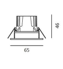 Artemide Artemide Zeno Up 3 - 24d 3000K - biela NL1708525K006