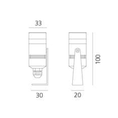 Artemide Artemide minispoty 17d 3000K NL702910K0