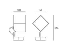 Artemide Artemide Epulo 18 wall washer EL sivá / biela T4188ELW00