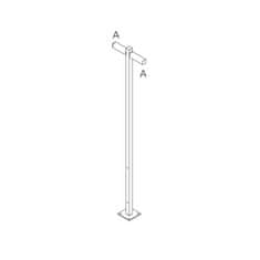 Artemide Artemide Walking - stojka 2500 - 2x180d hlavy - A 90h T4507C30