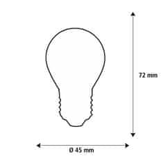 Segula Segula 55306 LED kvapka špirála stmievanie do teplej číra E27 3,3 W (21 W) 200 Lm 2.000-2.700 K