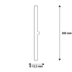 Segula Segula 55180 LED mini lineárna lampa 300 mm číra S14d 6,5 W (31 W) 340 Lm 1.900 K