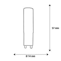 Segula Segula 55607 LED G9 kapsule číra 1,5 W (10 W) 90 Lm 2.200 K