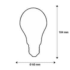 Segula Segula 65616 LED žiarovka matná E27 8,5 W (75 W) 1055 Lm 2.700 K