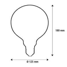 Segula Segula 50664 LED soft guľa 125 opál E27 3,2 W (20 W) 190 Lm 2.200 K