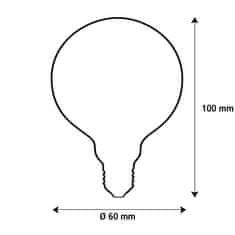 Segula Segula 50657 LED soft guľa 60 číra E14 3,2 W (20 W) 190 Lm 2.200 K