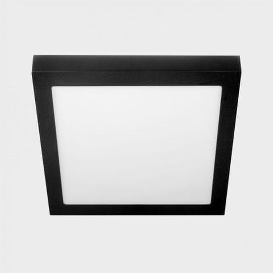 KOHL LIGHTING KOHL-Lighting DISC SLIM SQ stropné svietidlo čierna 36 W 3000K nestmievateľné