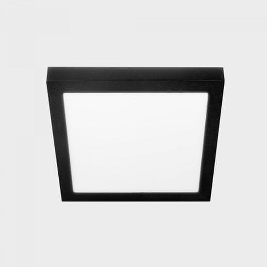 KOHL LIGHTING KOHL-Lighting DISC SLIM SQ stropné svietidlo čierna 24 W 4000K fázové stmievanie