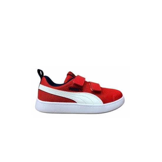 Puma Obuv červená Courtflex V2 Mesh V PS