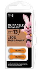 Duracell Duracell baterie do naslouchadel DA13 6ks