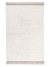 Lorena Canals Vlnený koberec Steppe - Sheep White 80x140
