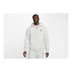 Nike Mikina sivá 193 - 197 cm/XXL Air Jordan Jumpman Fleece Full-zip