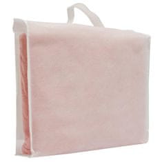 NEW BABY Detská luxusná froté osuška s kapucňou Comfortably 100x100 cm pink