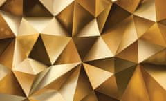 Vliesová fototapety Zlatá stena 22124, 416 x 254 cm, Photomurals