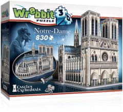 Wrebbit 3D puzzle Katedrála Notre-Dame 830 dielikov