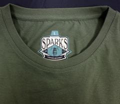 SPARKS Triton khaki pánske tričko vel. 3XL