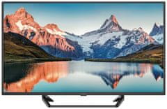 STRONG LED TV 40"/ SRT40FF2003C/ FHD/ 1920x1080/ DVB-T2/C/S2/ H.265/HEVC/ 3x HDMI/ 2xUSB/ centrálny stojan/ čierna/ E