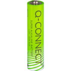 Q-Connect Alkalické batérie AAA, 1,5 V, LR03, 4 ks