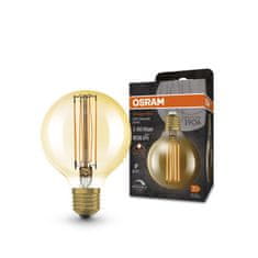 Osram LEDVANCE Vintage 1906 Globe 80 60 Filament DIM 8.8W 822 Gold E27 4099854090943