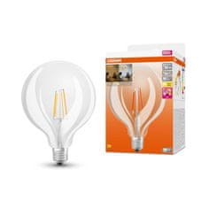 Osram LEDVANCE LED Superstar Plus Classic Globe 125 60 Filament Glow DIM 7W 822…827 E27 4058075808942