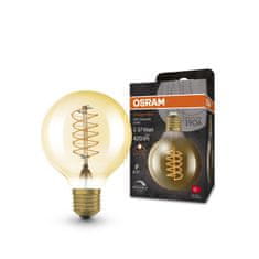 Osram LEDVANCE Vintage 1906 Globe 80 37 Filament DIM 4.8W 822 Gold E27 4099854090806