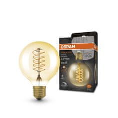 Osram LEDVANCE Vintage 1906 Globe 80 37 Filament DIM 4.8W 822 Gold E27 4099854090806