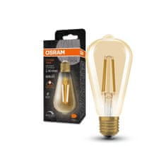 Osram LEDVANCE Vintage 1906 Edison 60 Filament DIM 7.2W 824 Gold E27 4099854137822