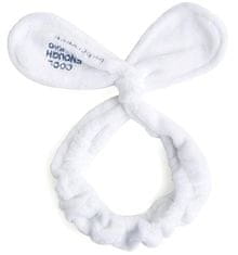 For Fun & Home Mäkká kozmetická gumička do vlasov s králikom, fleece, univerzálna veľkosť, 70 cm