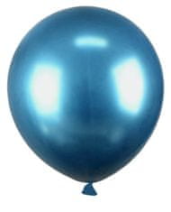 Camerazar Sada 20 modrých konfetových balónov, flexibilný latex, maximálny priemer 30 cm