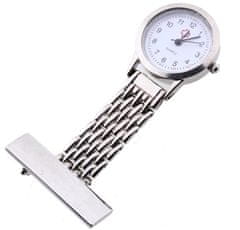 Camerazar Lekárske hodinky z nehrdzavejúcej ocele - šírka obalu 2,5 cm, celková dĺžka 7 cm