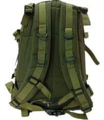 Camerazar Vojenský batoh SURVIVAL XL, Polyester 600d, 45L, nepremokavý